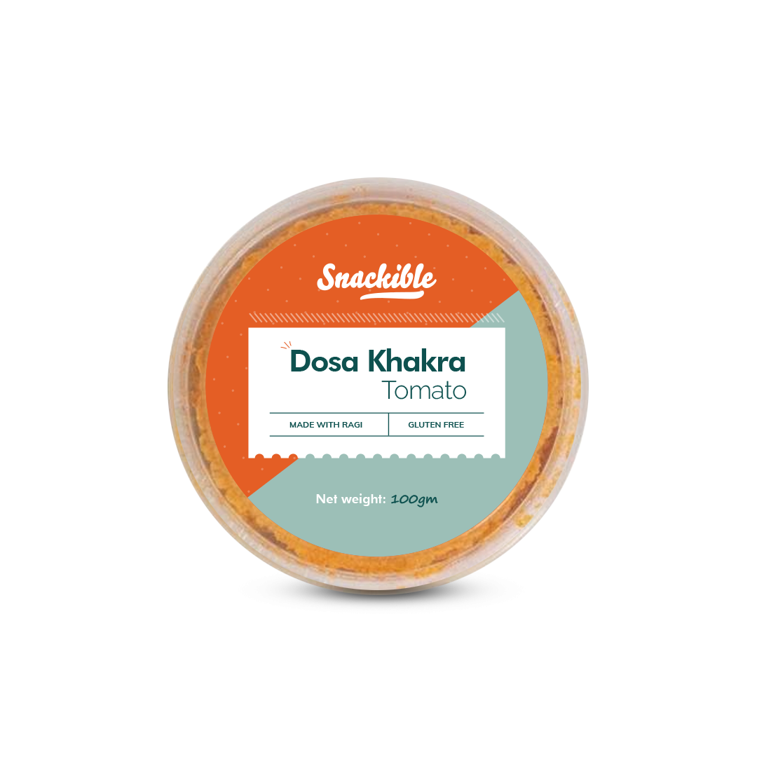 Snackible Khakra | Pack of 3 | 100gm each