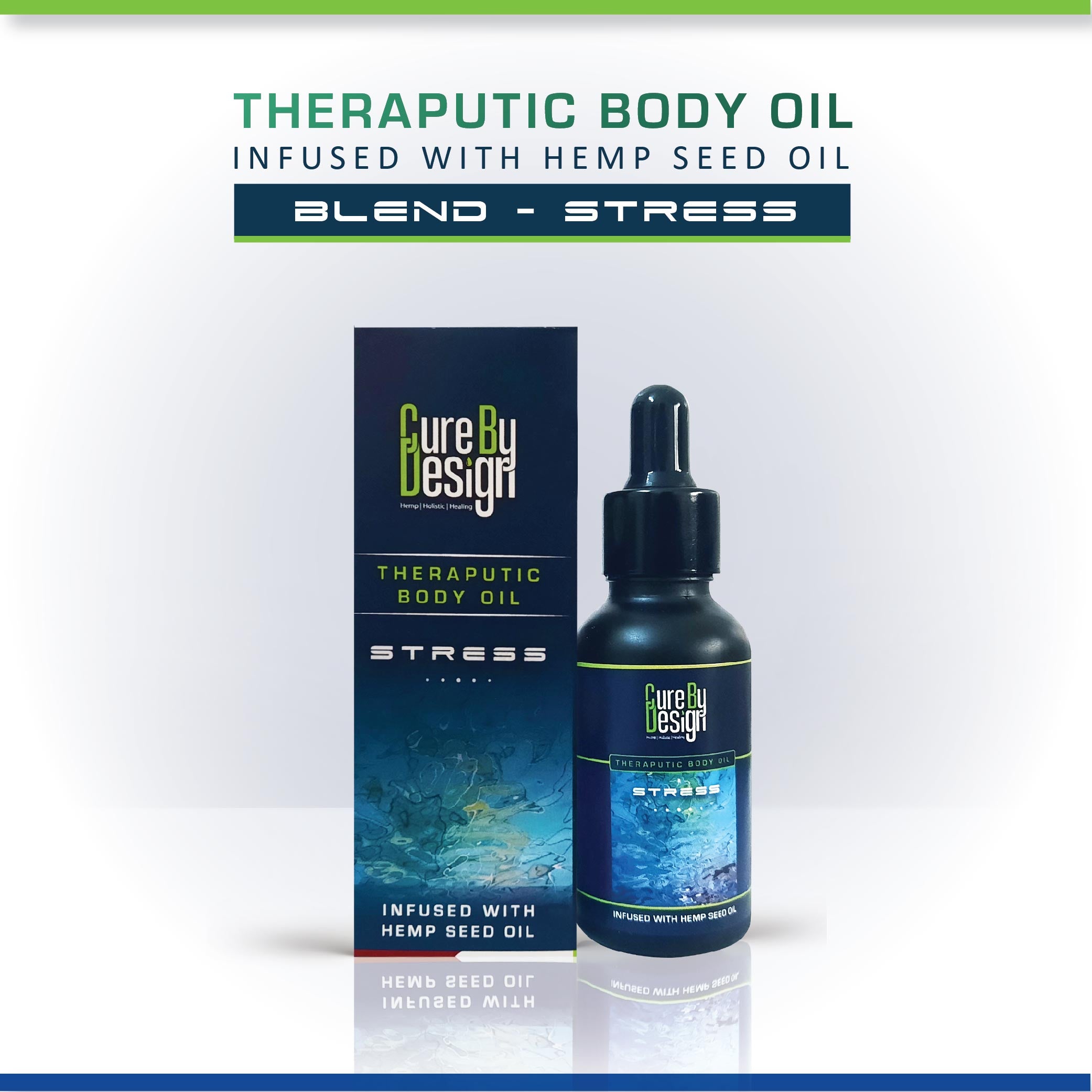 Cure By Design Therapeutic Healing Blend - Stress