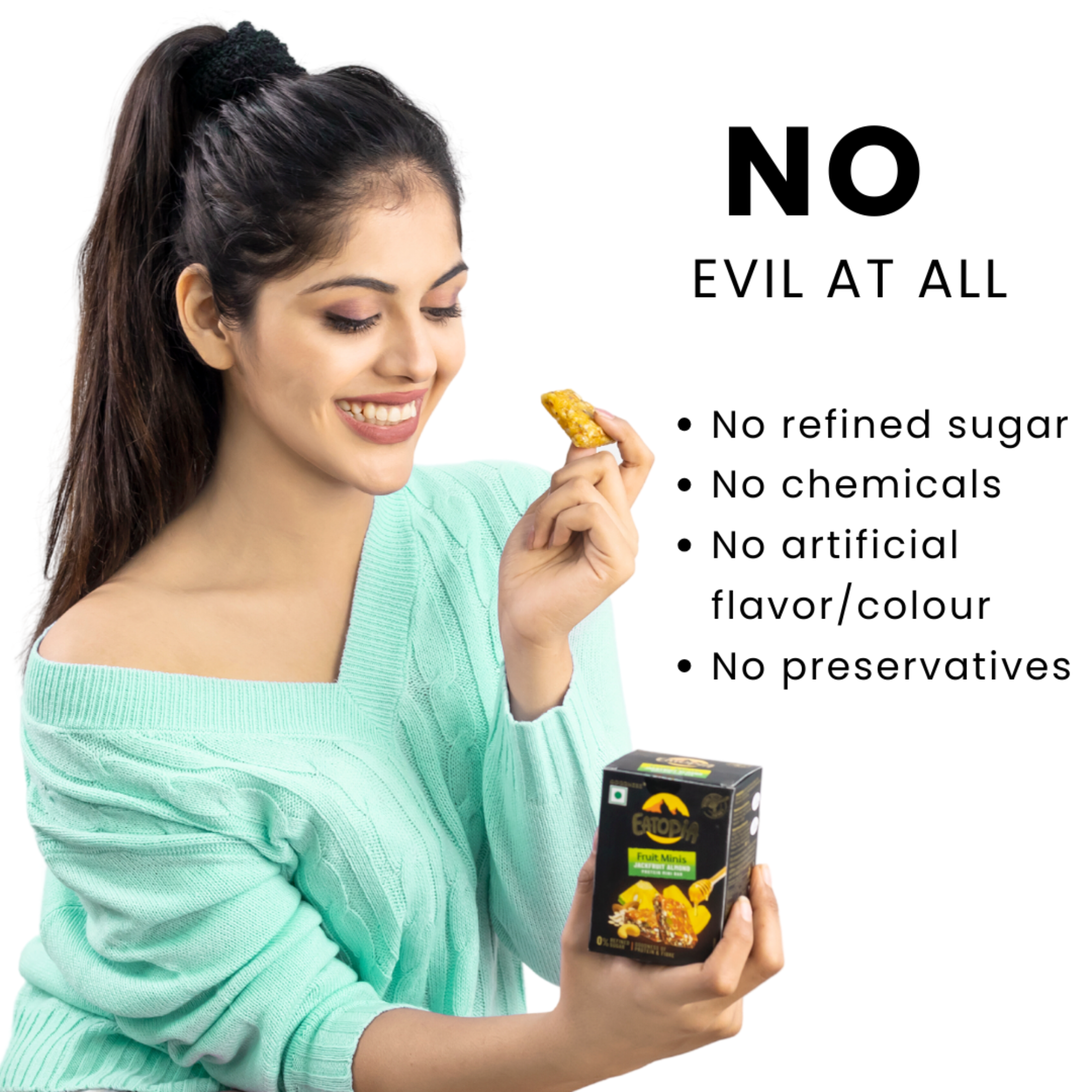 Eatopia superfruit Bites-Jackfruit Almond-(pack of 3)