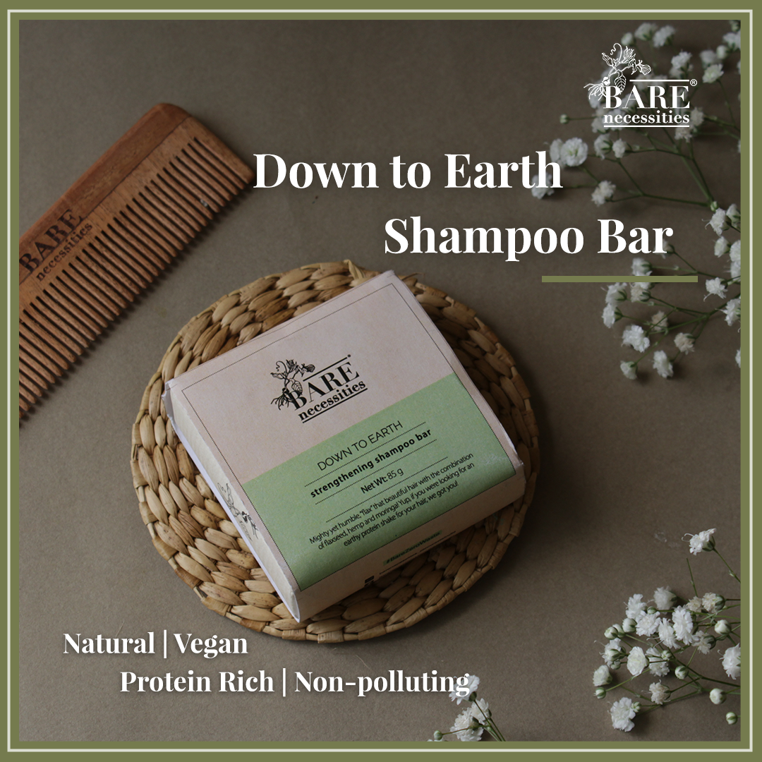 Bare Necessities Down to Earth Hair Strengthening Shampoo Bar