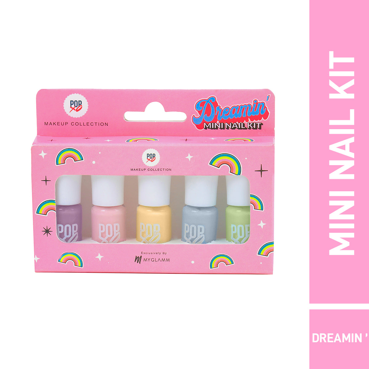 MyGlamm POPxo Makeup Collection -Mini Nail Kit-Dreamin'-15ml