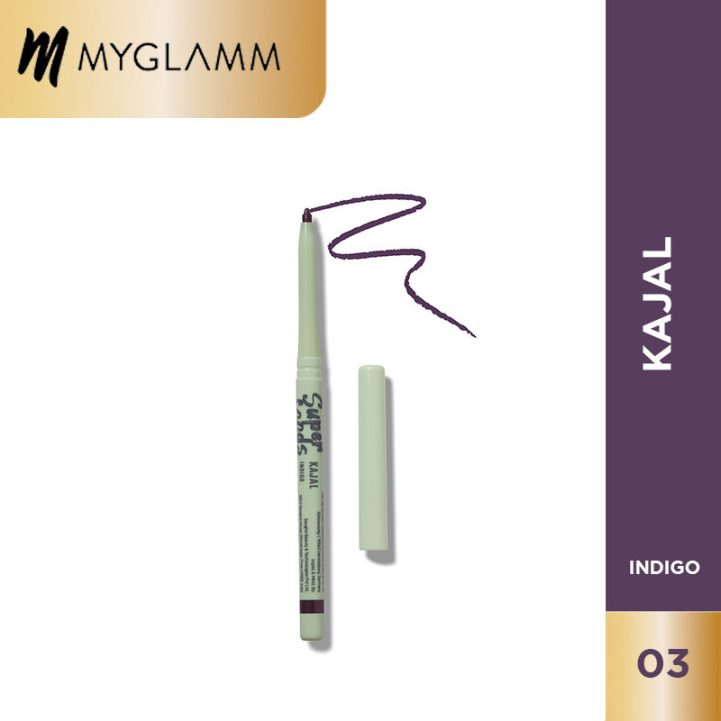 MyGlamm Superfoods Kajal-Indigo-0.35gm