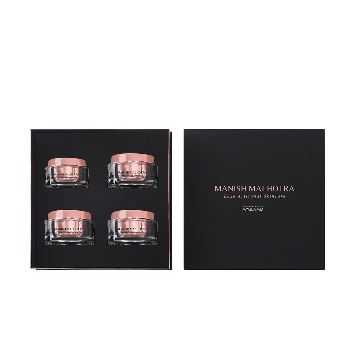 Manish Malhotra Beauty By MyGlamm Infinite Glow Skincare Kit-Pack of 4