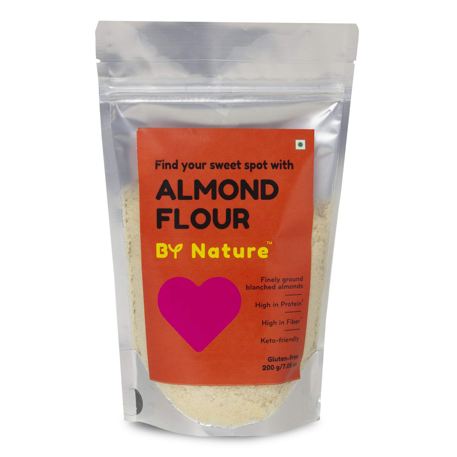 By Nature Almond Flour (Low carb keto flour), 200g