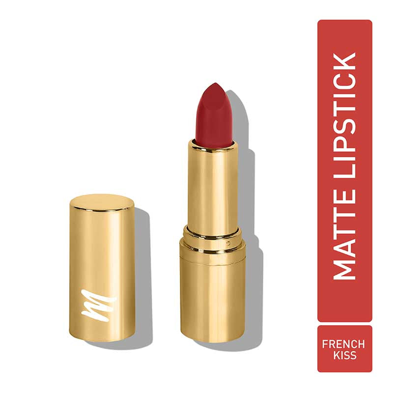 MyGlamm Treasure IT Suede Matte Lipstick-French Kiss-4.2gm