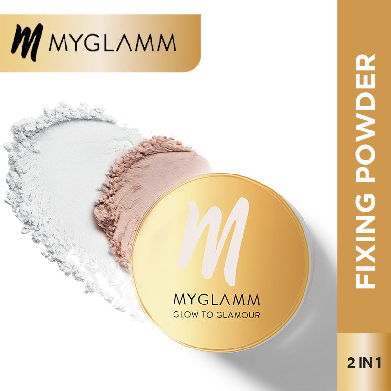 MyGlamm Glow To Glamour Shimmer And Fixing Powder-20gm