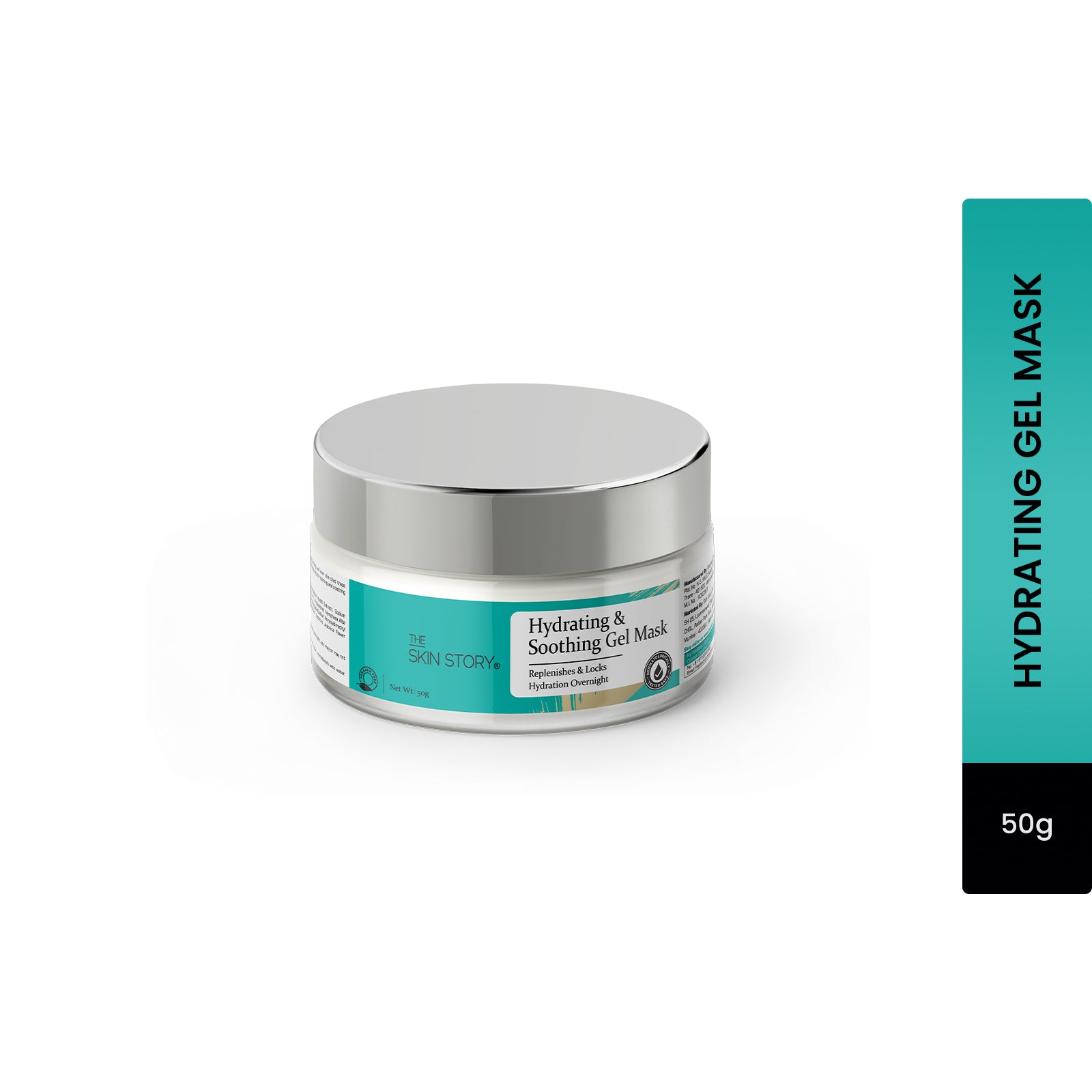 The Skin Story Intensive Hydration & Soothing Night Cream Gel Mask | Night Repair Mask | Witch Hazel & Plant Actives | Sensitive & All Skin Types | 50g