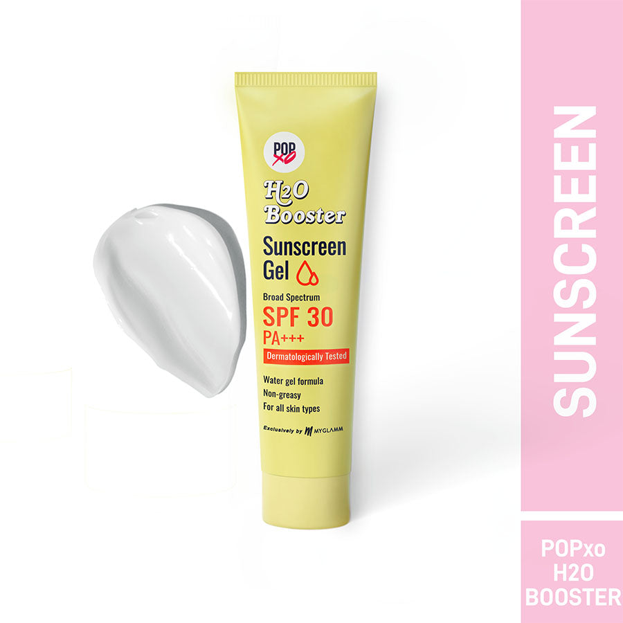 MyGlamm POPxo H2O Booster Sunscreen Gel SPF 30-NA-30gm
