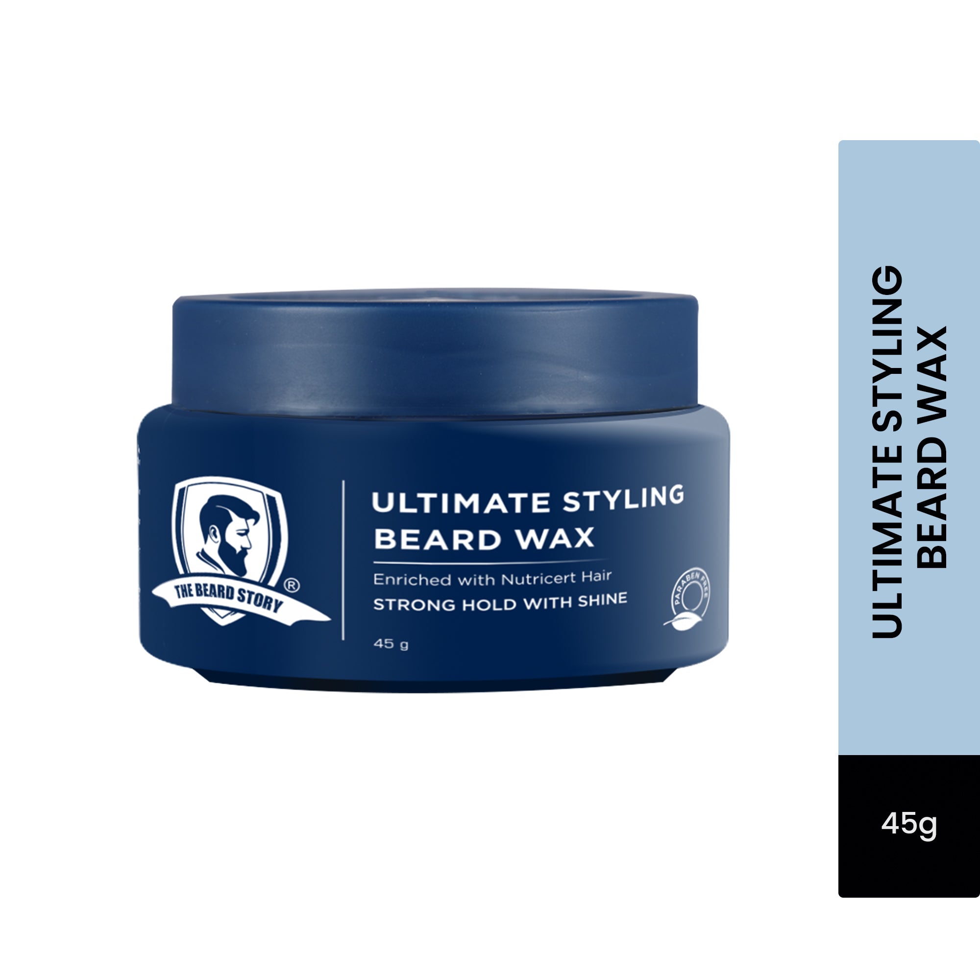 The Beard Story Ultimate Beard Styling Wax | Non Greasy & Styling Wax | For Men | 45g