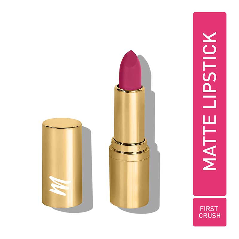 MyGlamm Treasure IT Suede Matte Lipstick-First Crush-4.2gm