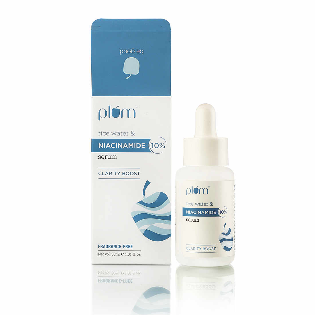 Plum 10% Niacinamide Face Serum With Rice Water For Clear & Bright Skin