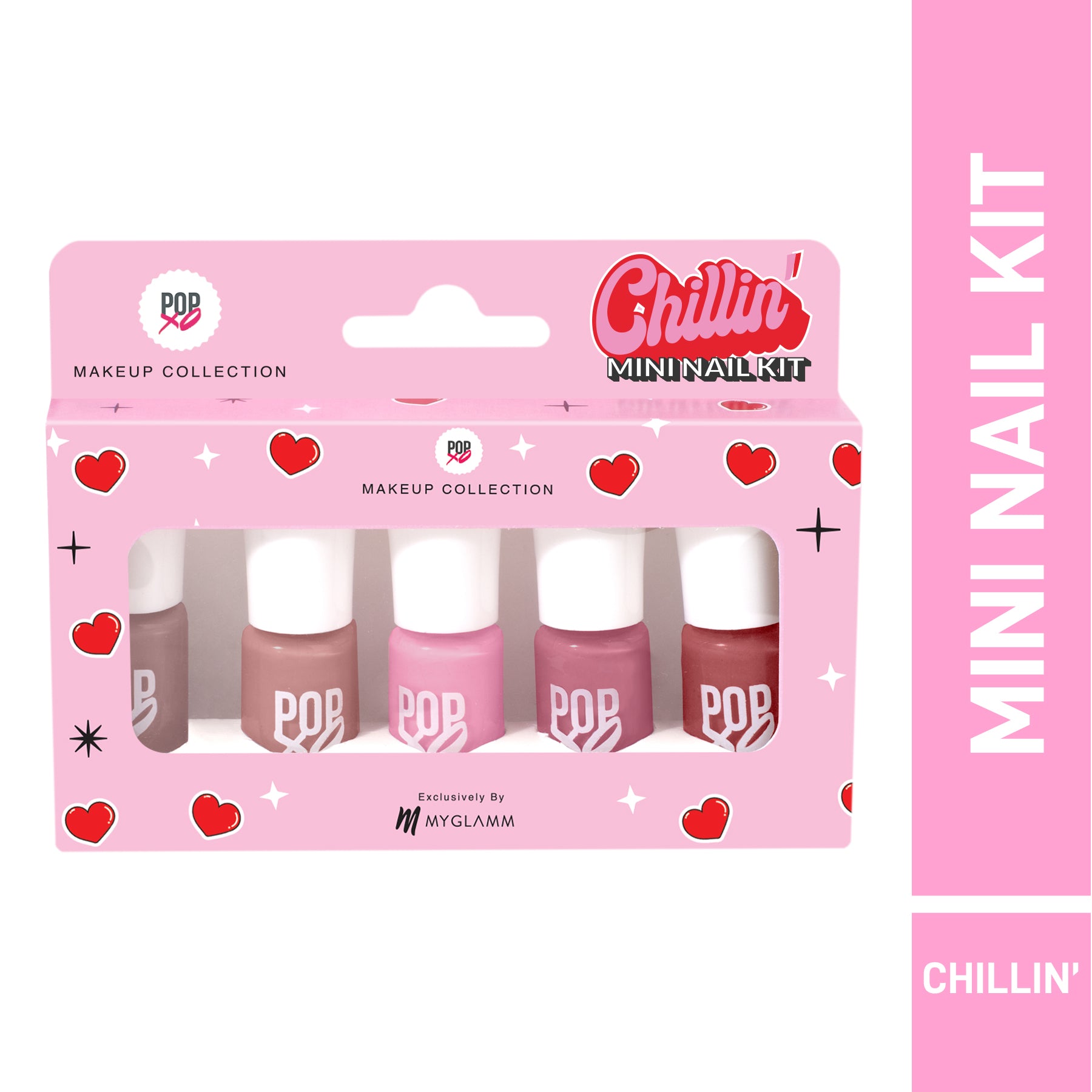MyGlamm POPxo Makeup Collection -Mini Nail Kit-Chillin'-15ml