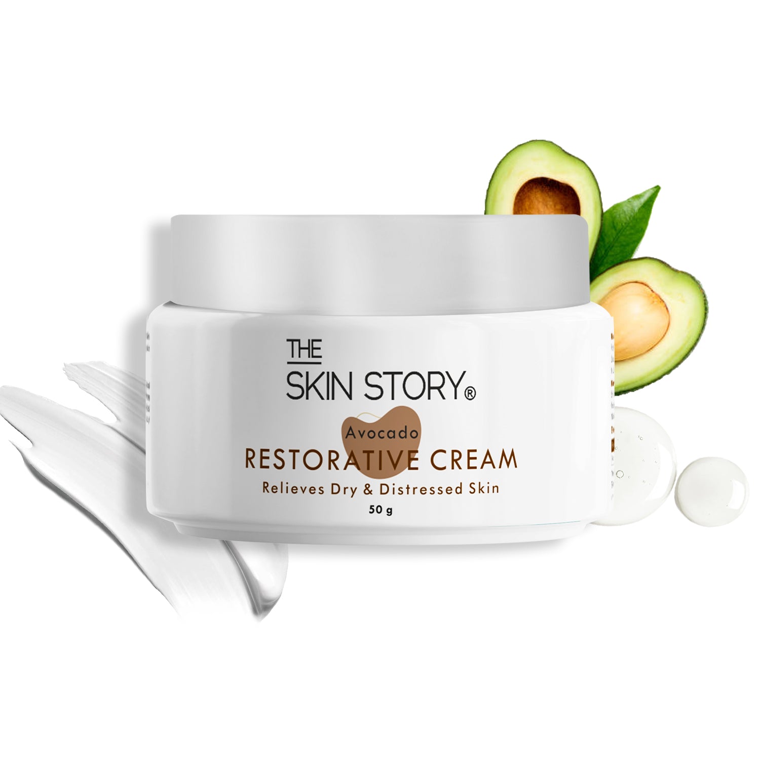 The Skin Story Moisturising Cream for Winters | Winter Care | Cream for Dry and Rough Skin | Enriched with Argan Oil | 50g