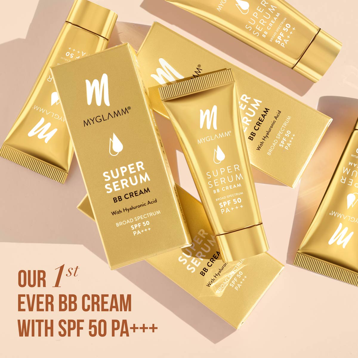 MyGlamm Super Serum BB cream-301 Almond-15gm