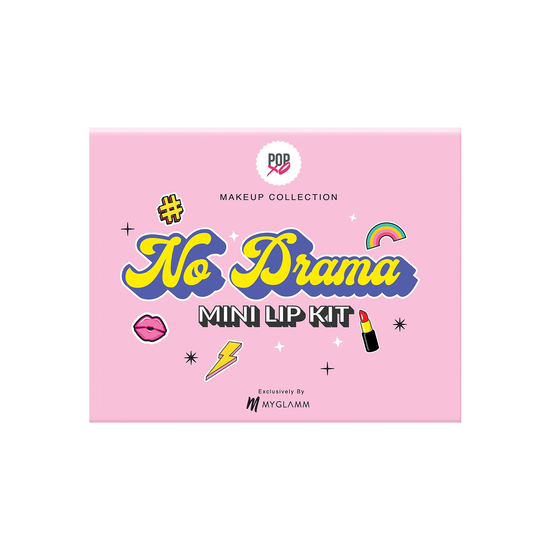 MyGlamm POPxo Makeup Collection -Mini Lip Kit-No Drama-7.5gm