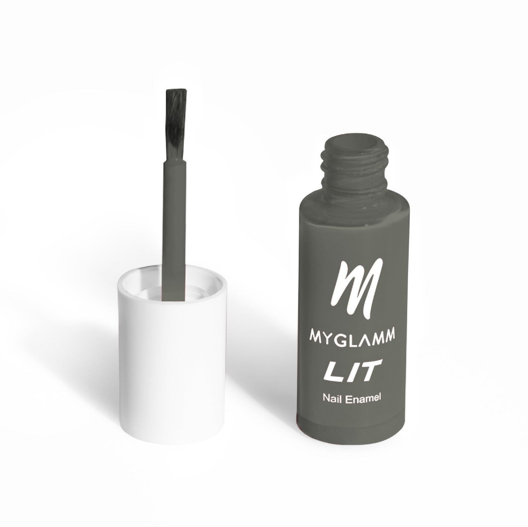 MyGlamm LIT Nail Enamel-Grounded-7ml