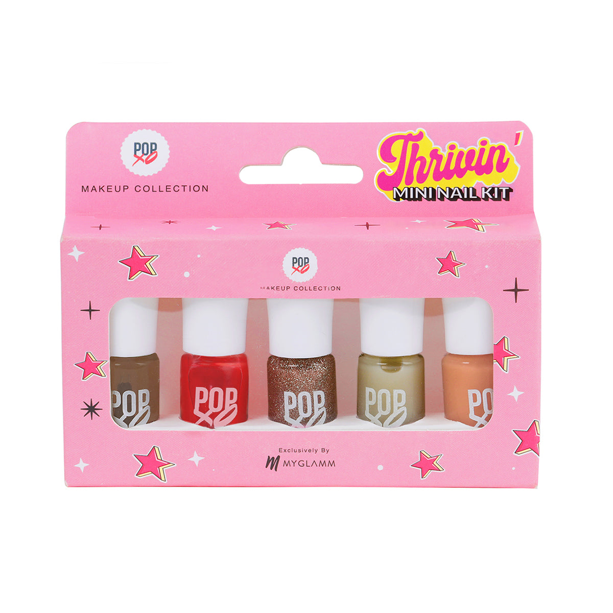 MyGlamm POPxo Makeup Collection -Mini Nail Kit-Thrivin'-15ml