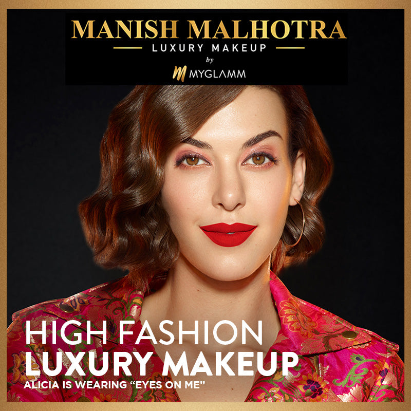 Manish Malhotra Beauty By MyGlamm Liquid Matte Lipstick-Crazier Than Pink-7gm