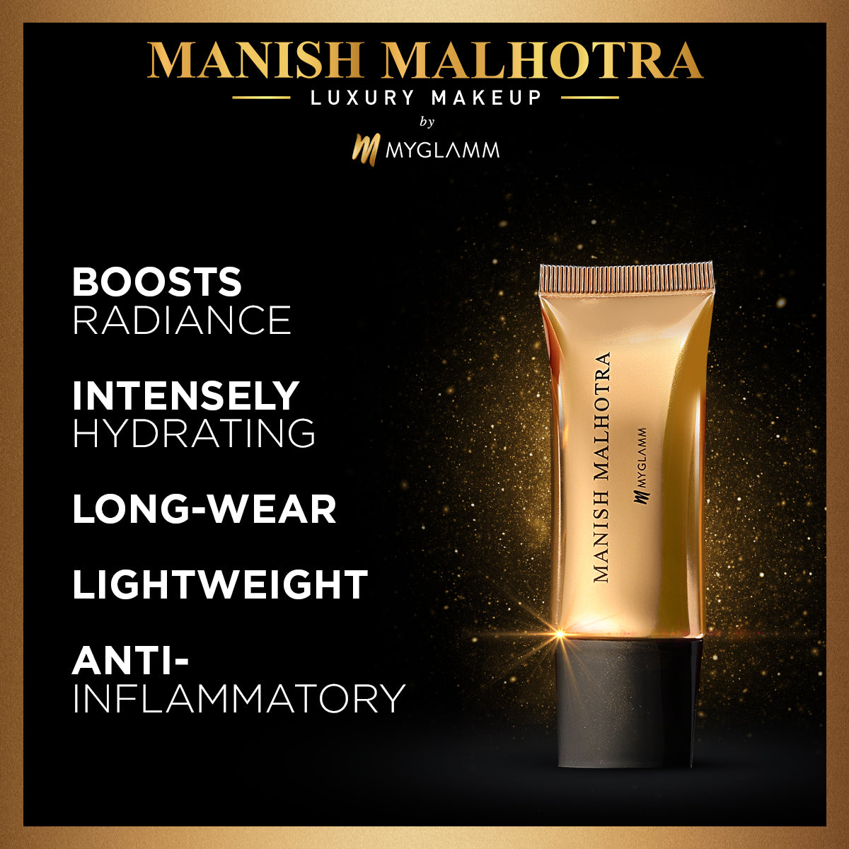 Manish Malhotra Beauty By MyGlamm Strobing Cream -Entice18ml