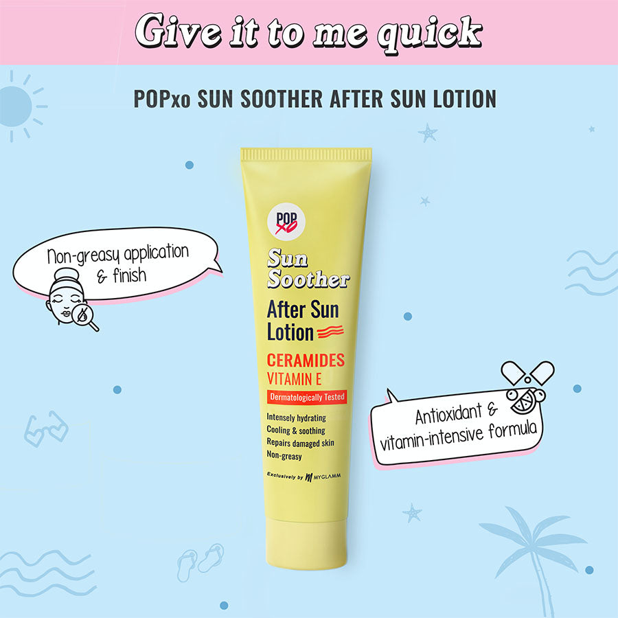 MyGlamm POPxo sun soother after sun lotion-NA-30gm