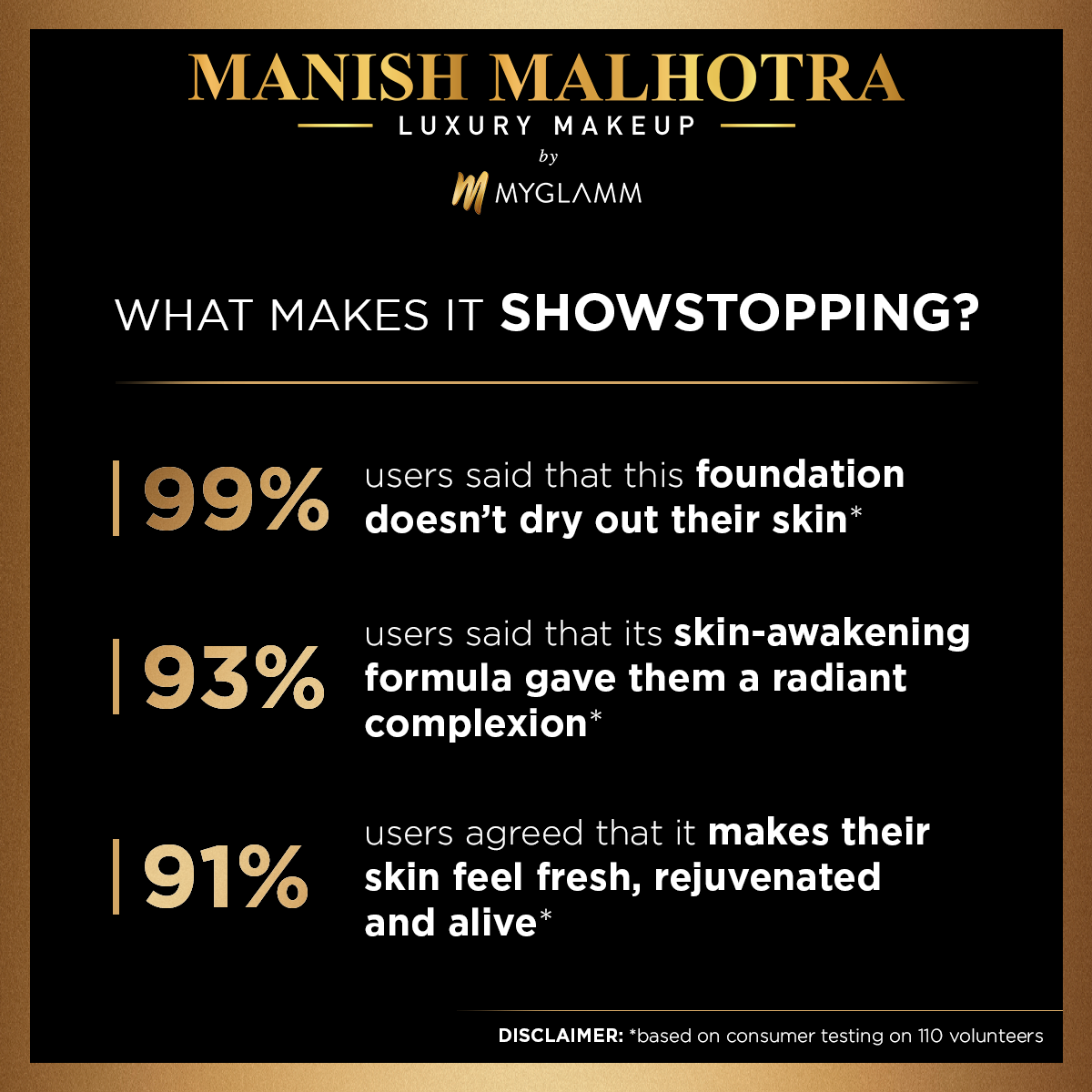 MyGlamm Manish Malhotra Beauty Skin Awakening Foundation-Neutral Vanilla-34gm