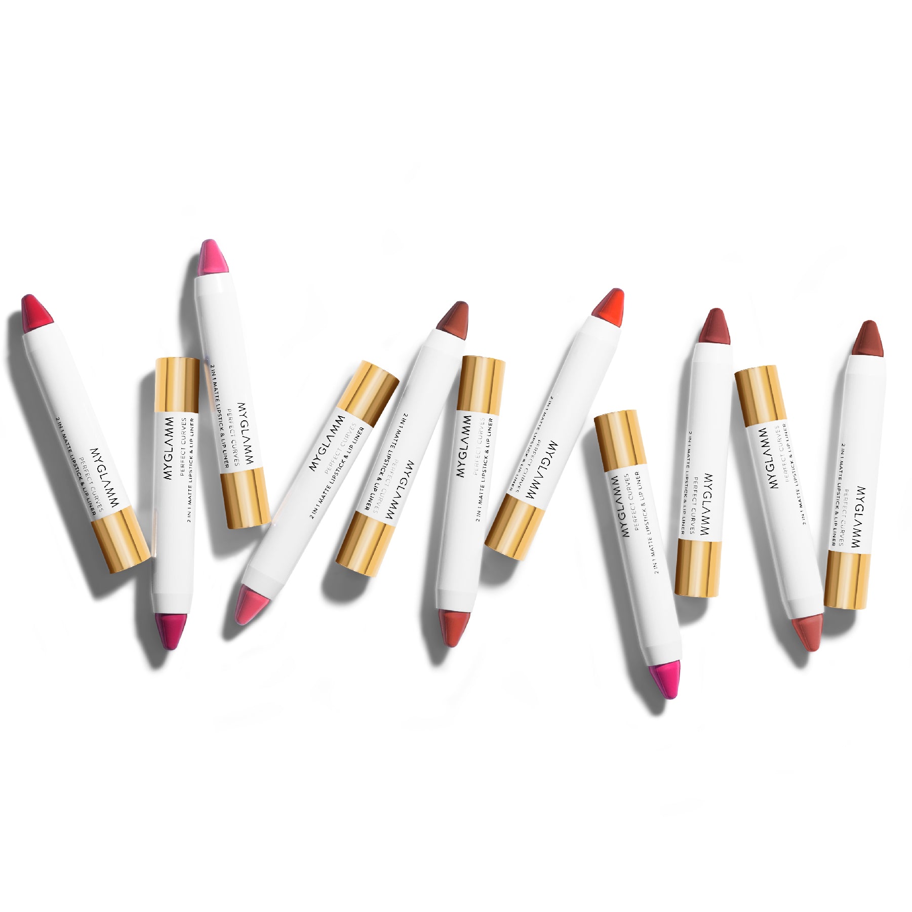 MyGlamm Perfect Curves Matte Lip Crayon-Debutante-3.7gm