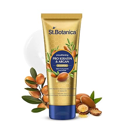 St.Botanica Pro Keratin & Argan Oil Smooth Therapy Shampoo, 175 ml