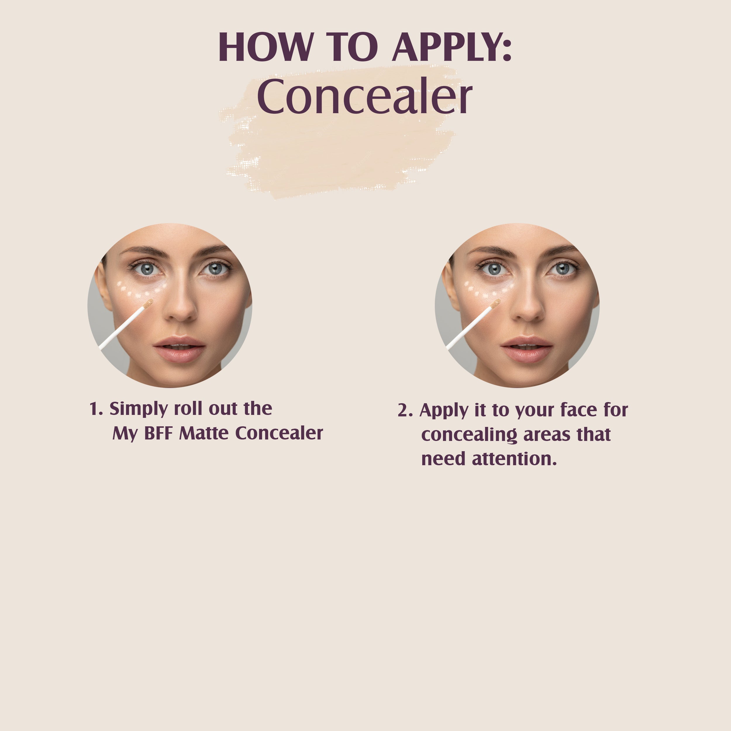 Glam21 My BFF Matte Liquid Concealer-Conceal,Contour,&Highlights Your Face|Matte Finish Concealer (Medium Olive, 8 g)