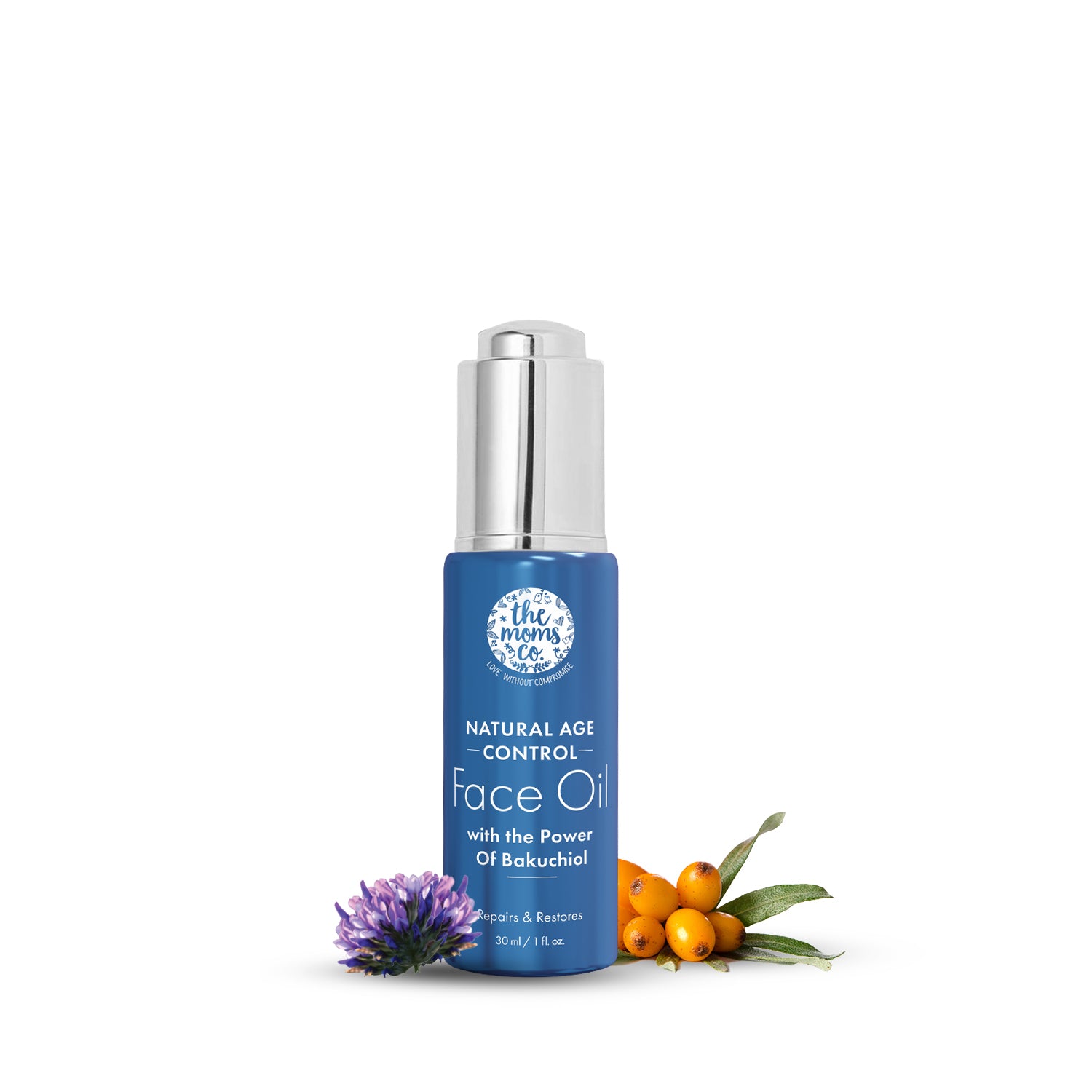 The Moms Co Age Control Face Oil I Non-Sticky I Intense Hydration & Glow I Natural Retinol ( 30ml)