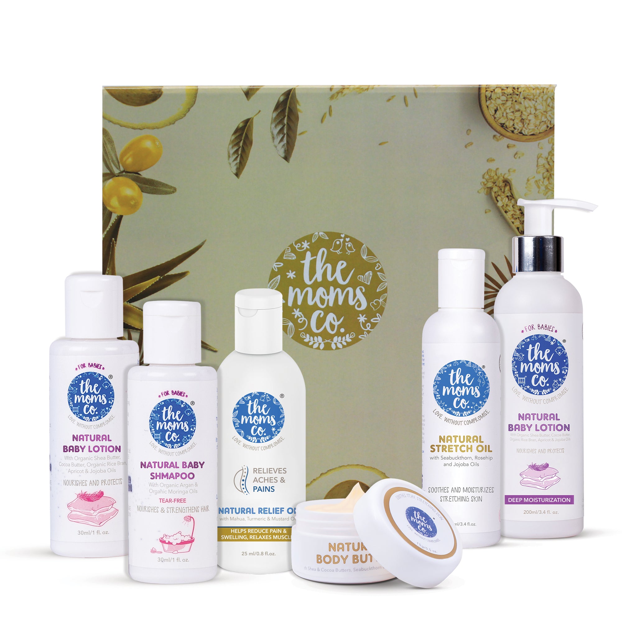 The Moms Co Mom and Baby starter kit for Complete Skincare of Mom and Baby