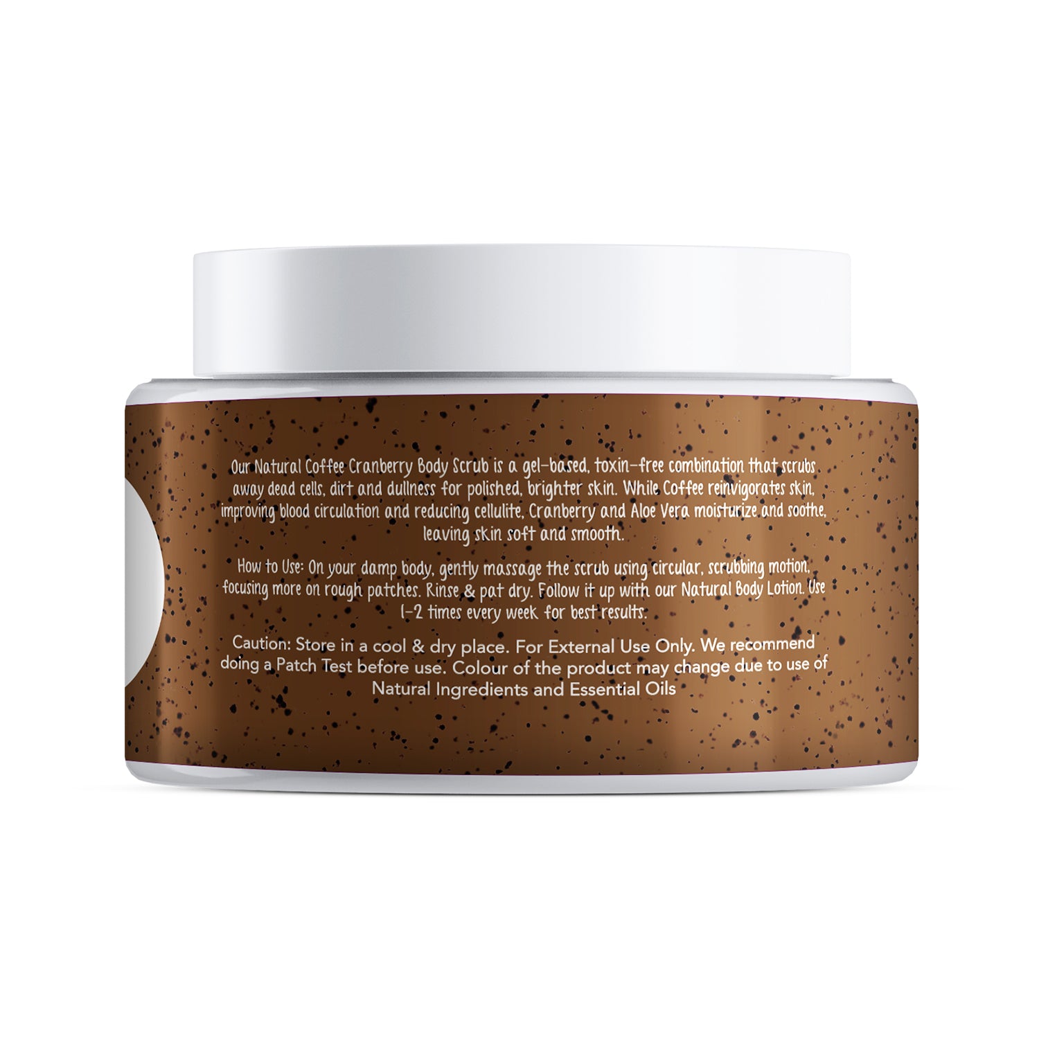 The Moms Co. Natural Cranberry Coffee Exfoliating Body Scrub For Tan Removal & Smooth Skin I (100 gms)