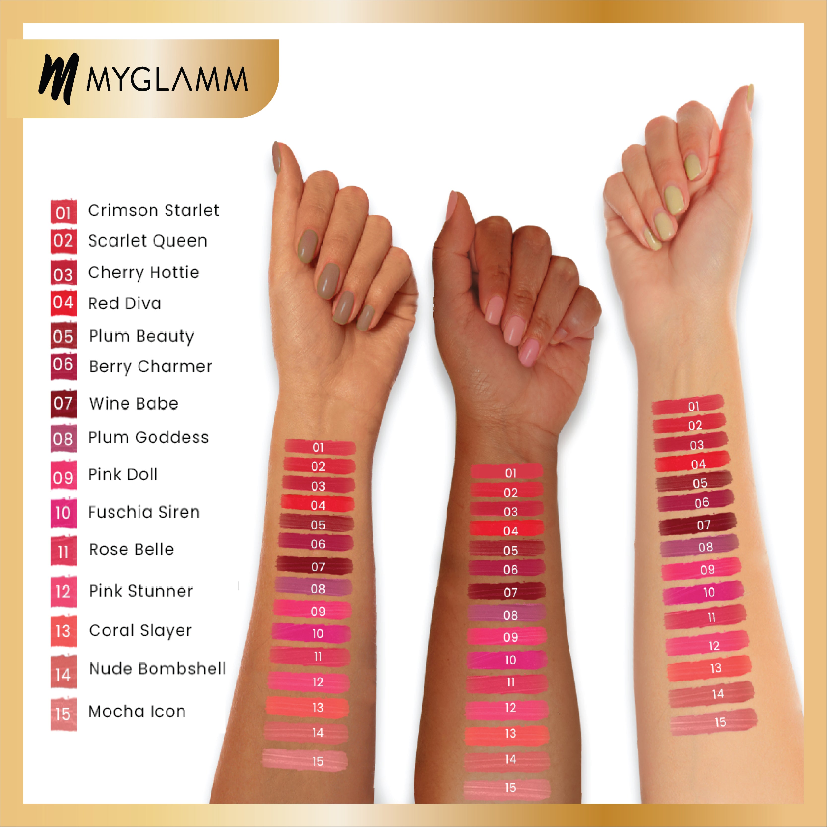 MyGlamm Ultimatte Long Stay Matte Liquid Lipstick-Fuchsia Siren-2.5ml