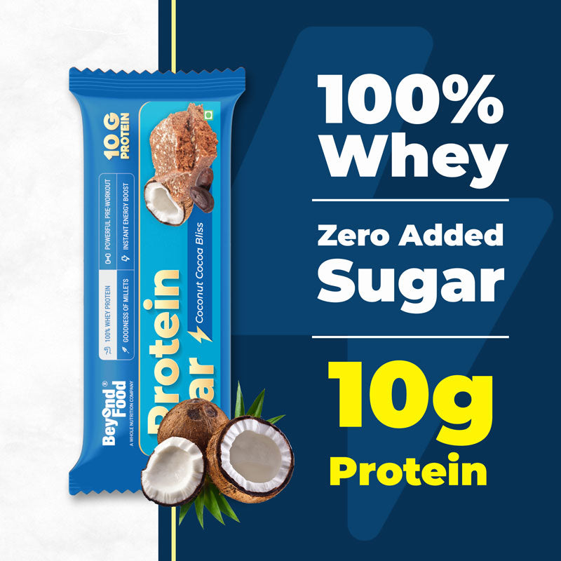 Beyond Food Protein Bar - Coconut | Pack of 6 | 6x40g