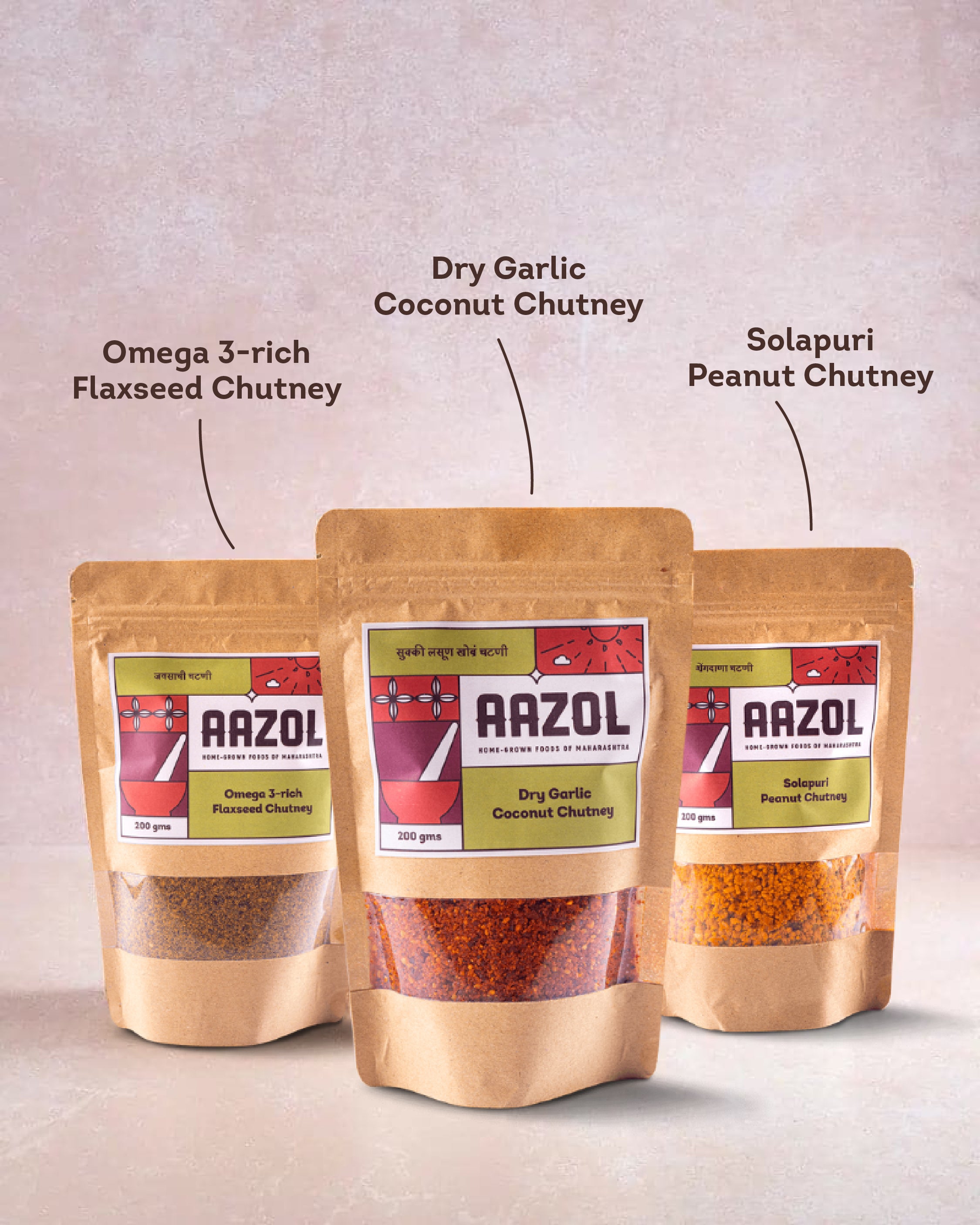 Aazol: Tasty and healthy Chutney combo