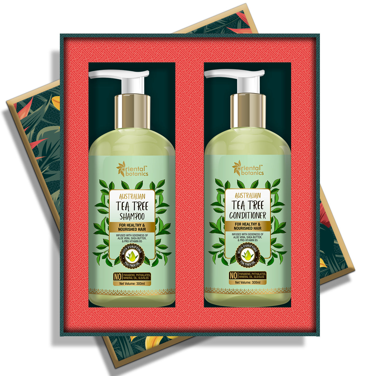 Oriental Botanics Australian Tea Tree Shampoo + Conditioner (300ml each)