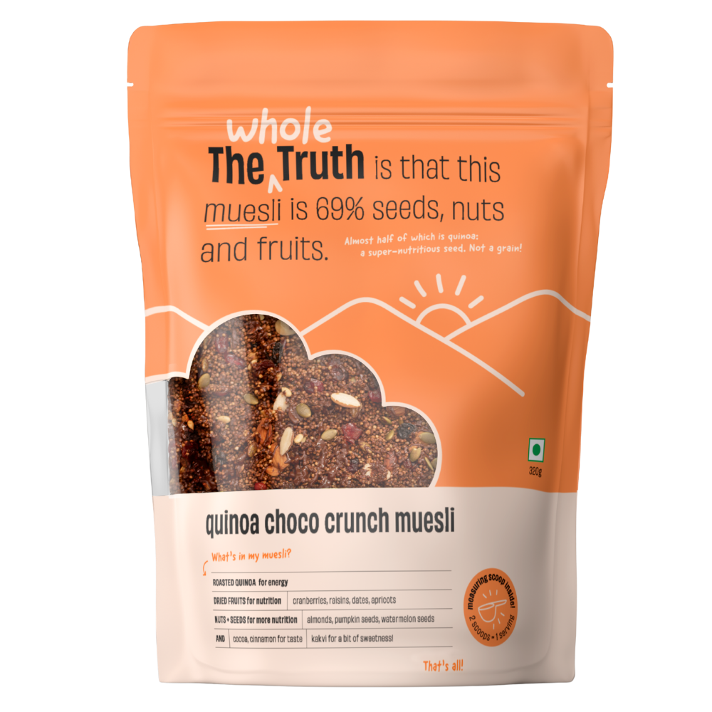 The Whole Truth - Breakfast Muesli - Quinoa Choco Crunch - 320g