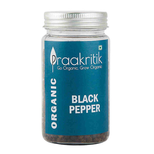 Praakritik Organic Black Pepper Whole | 100g