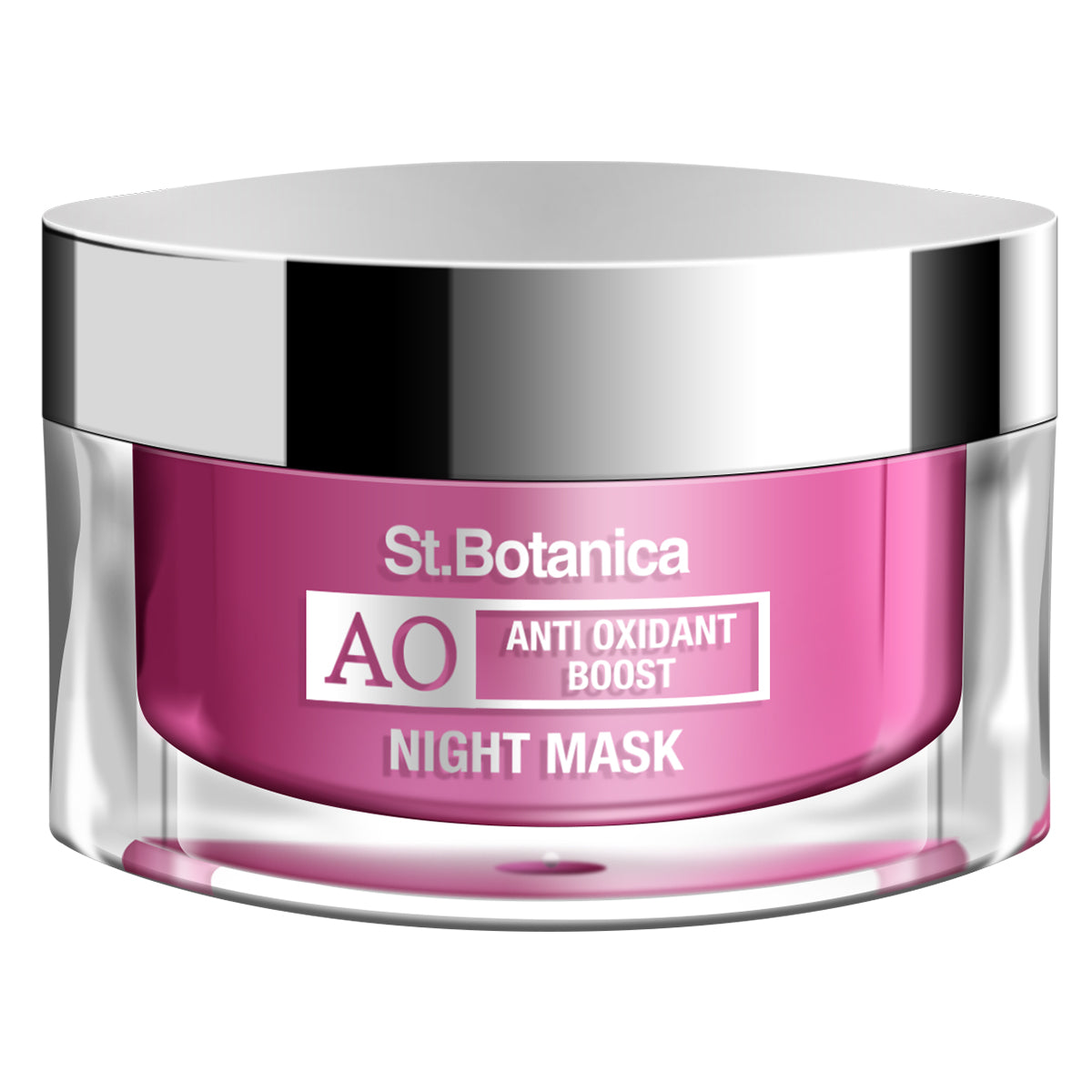 St.Botanica Anti Oxidant Boost Over Night Mask - For Clear & Radiant Skin (Night Cream + Overnight Mask), 50 g (STBOT550)