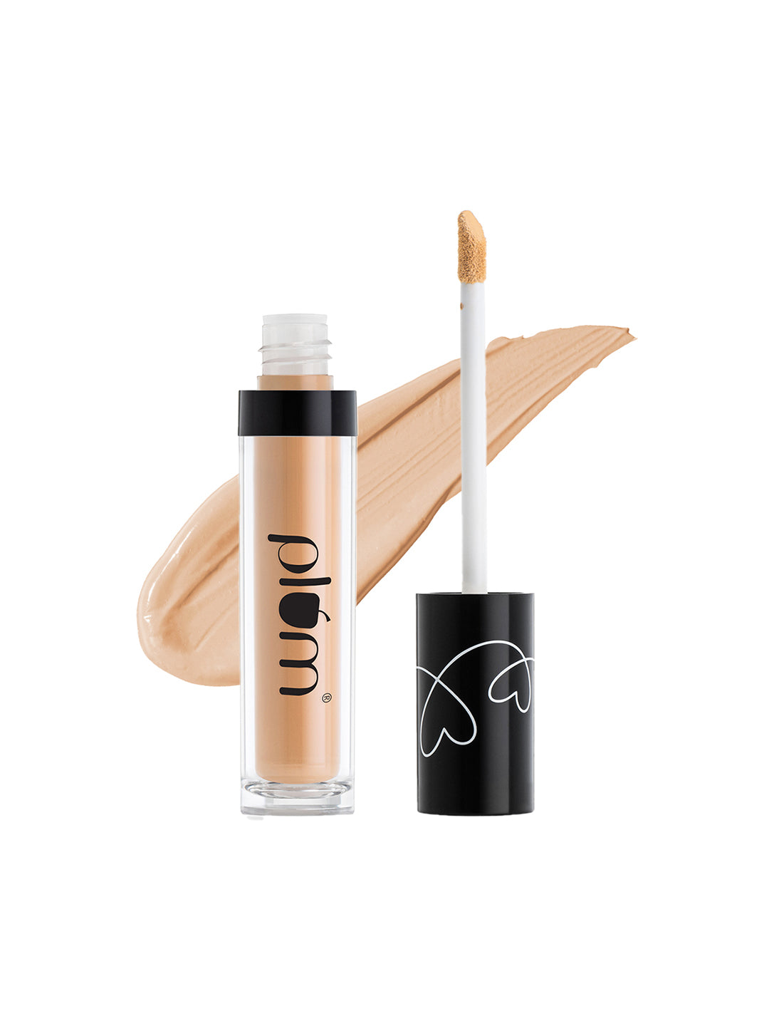 Plum Soft Blend Liquid Concealer | With Hyaluronic Acid | Matte Finish | High Coverage | Halo Sand - 105Y