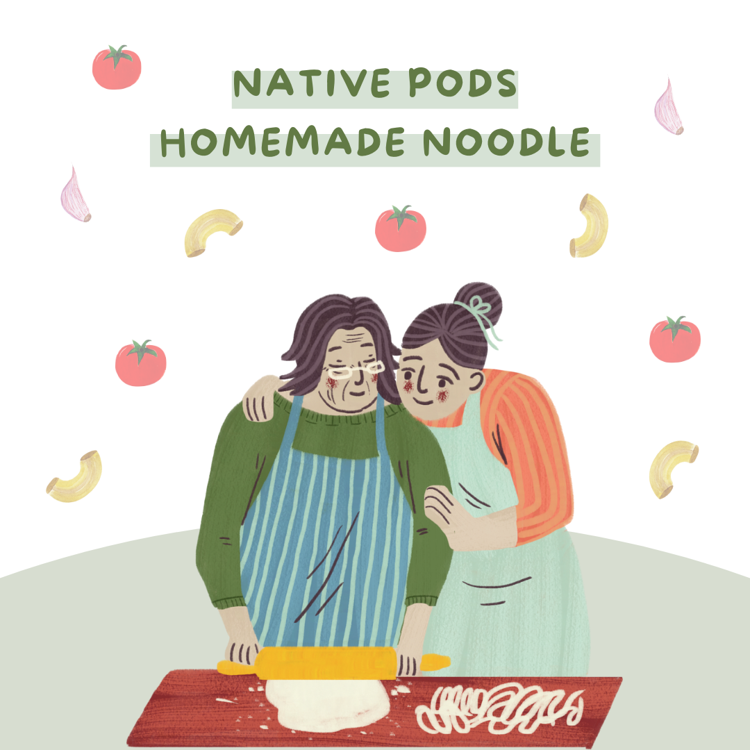 Native Pods Millet Noodles | Not Fried | No MSG | Pack of 2 | 180g X 2 | Ragi + Little millet