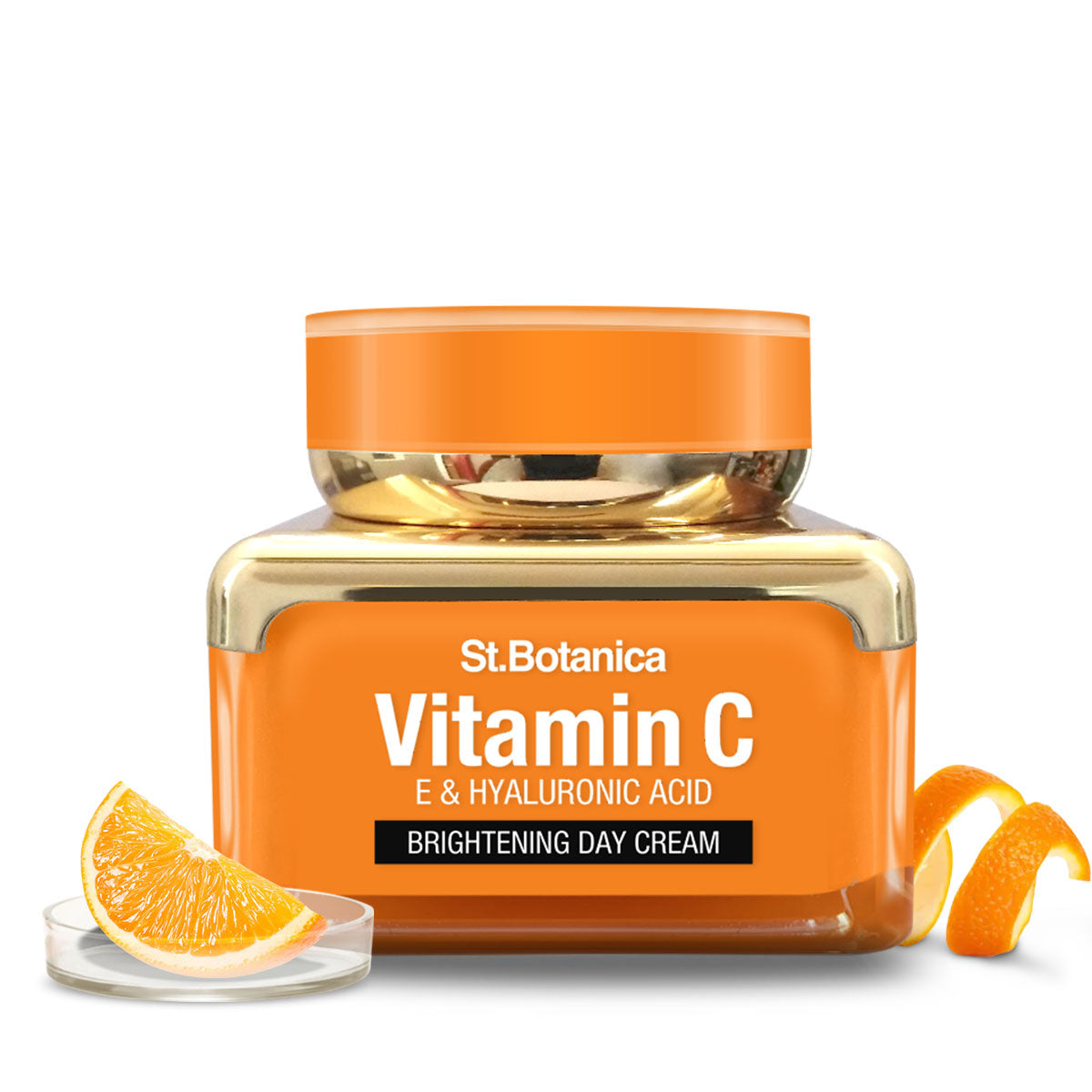 St.Botanica Vitamin C Brightening Day Cream With SPF 30 UVA/UVB PA+++ For Radiant Youthful Looking Skin, 50 g