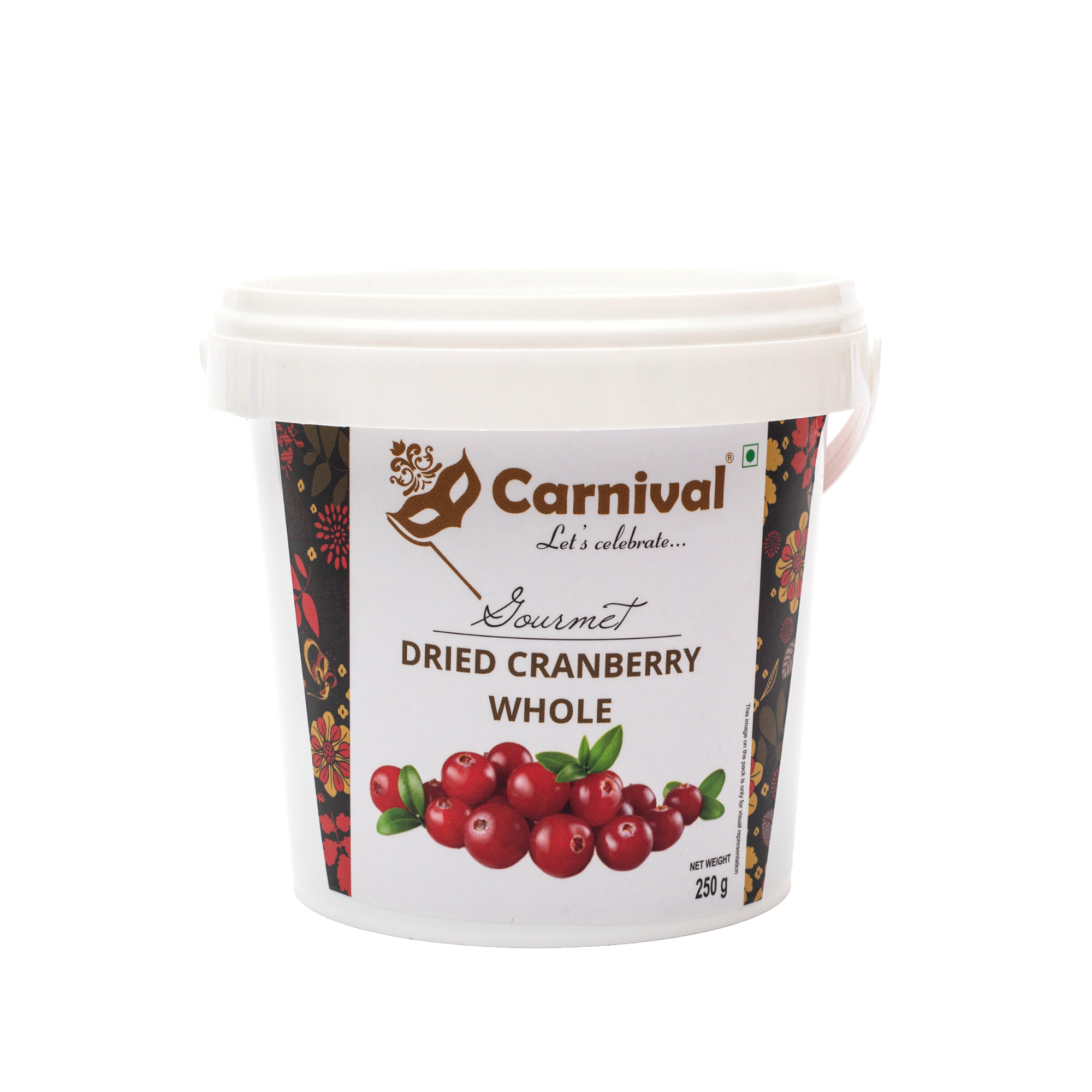 Carnival Dried Cranberry Whole 250g