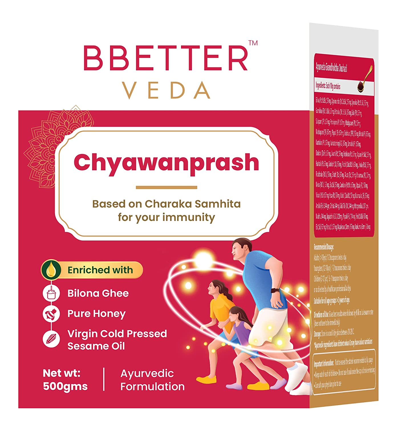 BBetter Chyawanprash I 500gm I No refined sugar