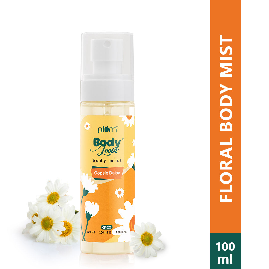 Plum BodyLovin' Oopsie Daisy Body Mist (100 ml) | Floral Fragrance | Perfume Body Spray