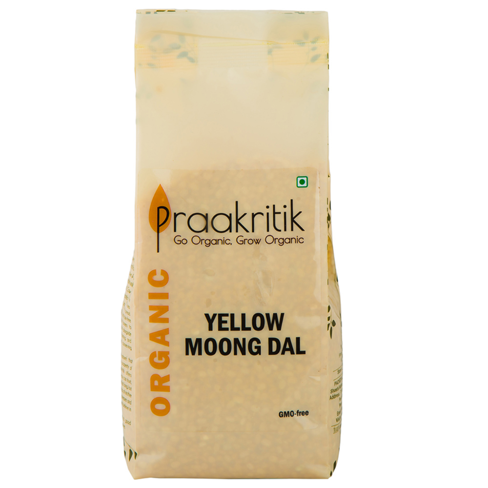 Praakritik Organic Yellow Moong Dal | 500g