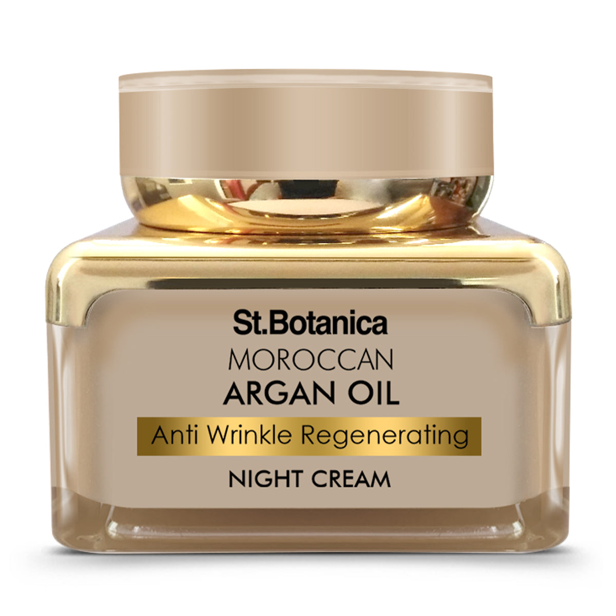 St.Botanica Moroccan Argan Oil Anti Wrinkle Regenerating Night Cream, 50g