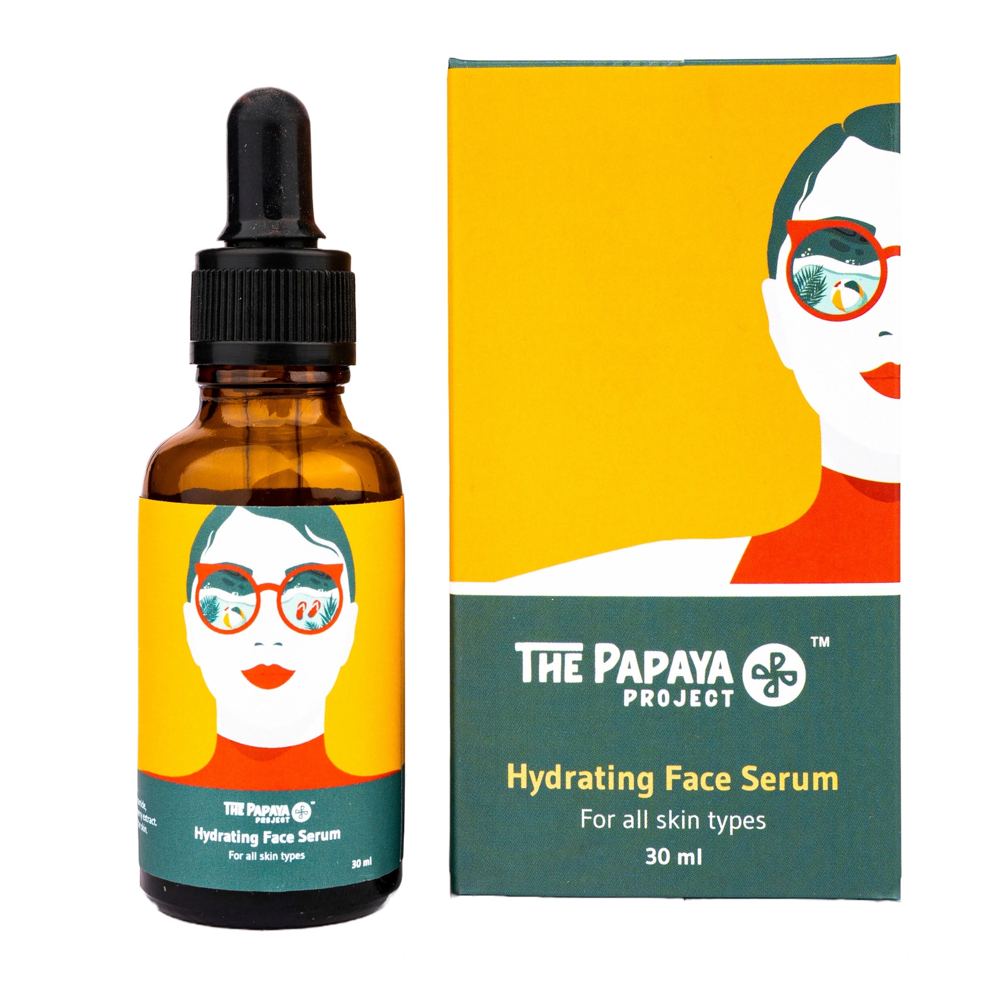 The Papaya Project Hydrating Face Serum | All Skin Types | 30gms