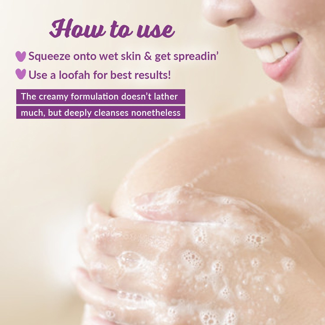Plum BodyLovin' Vanilla Vibes Shower Cream (Body Wash)
