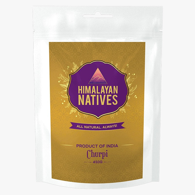 Himalayan Native Himalayan Churpi | Yak Cheese | Natural Chewing Gum | 450 gm