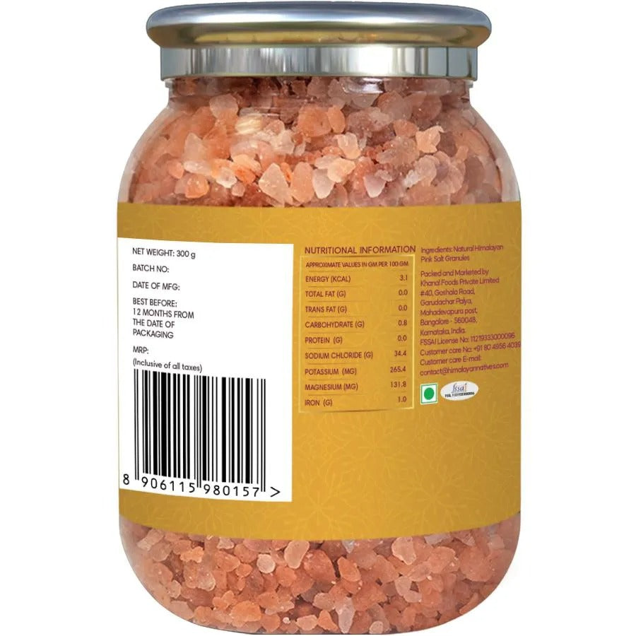 Himalayan Native Himalayan Pink Salt Granules | 600G